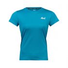 ARI ESSENTIAL NEAT WOMEN RUNNING TEE - BLUE/WHITE/BLUE