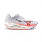 MIZUNO M WAVE REBELLION FLASH 3 - WHITE/BARITONEBLUE/FIERYCORAL2