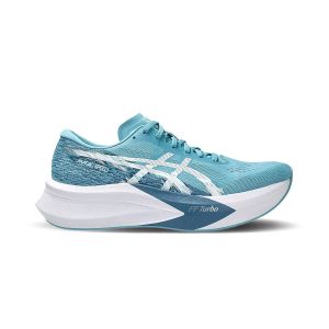 ASICS M MAGIC SPEED 4 WIDE - STILLWATER/WHITE