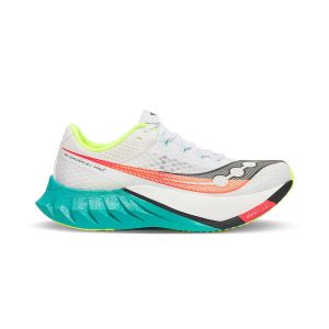 SAUCONY M ENDORPHIN PRO 4 -  WHITE/MUTANT