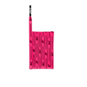 ARI COLORFUL SHOELACES - 3MM/115CM - PINK/PINK/BLACK