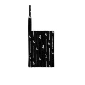 ARI COLORFUL SHOELACES - 5MM/115CM - BLACK/BLACK/WHITE