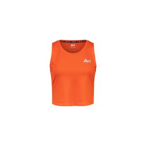 ARI ESSENTIAL NEAT WOMEN RUNNING TANK - ORANGE/WHITE/ORANGE