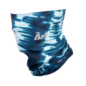 ARI ADEPT PULSE FLOW RUNNING MULTIFUNCTIONAL HEADWEAR - BLUE/LIGHT BLUE/SILVER