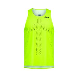 ARI ELITE ACID GREEN ULTRALIGHT RUNNING TANK - NEON GREEN/BLACK/NEON GREEN